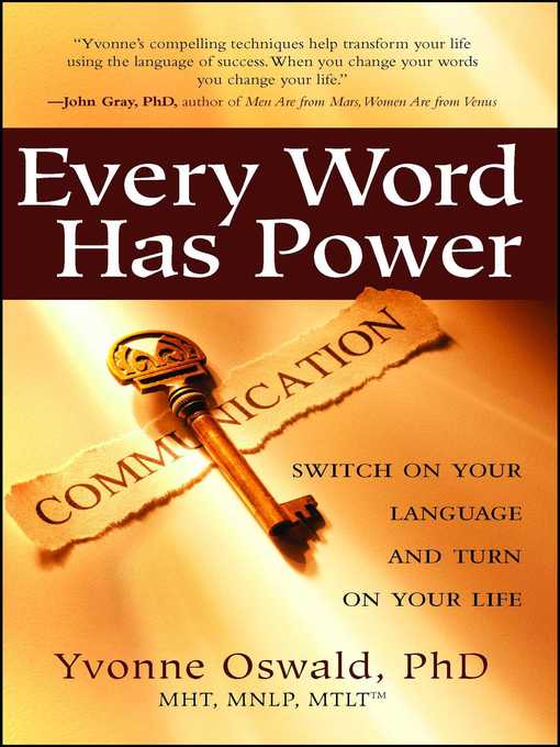 Title details for Every Word Has Power by Yvonne Oswald - Wait list
